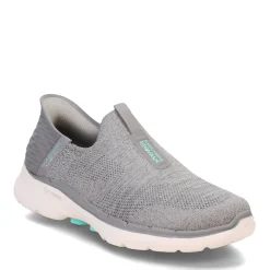 Skechers Sneakers & Athletic|Women's , Slip-ins: GO WALK 6 - Fabulous View Sneaker Grey