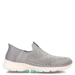 Skechers Sneakers & Athletic|Women's , Slip-ins: GO WALK 6 - Fabulous View Sneaker Grey