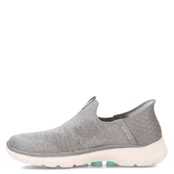 Skechers Sneakers & Athletic|Women's , Slip-ins: GO WALK 6 - Fabulous View Sneaker Grey