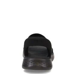 Skechers Sandals|Women's , Slip-ins: GO WALK Flex Sandal - Enticing Sandal Black/Black