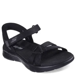 Skechers Sandals|Women's Slip-Ins, GO WALK Flex - Illuminate Sandal Black/Black