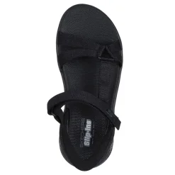 Skechers Sandals|Women's Slip-Ins, GO WALK Flex - Illuminate Sandal Black/Black