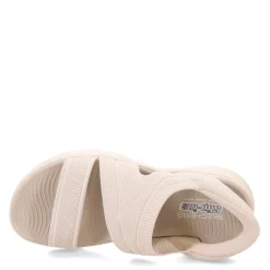 Skechers Sandals|Women's , Slip-ins: GO WALK Flex Sandal - Enticing Sandal Natural