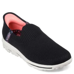 Skechers Sneakers & Athletic|Women's , Slip-ins: GO WALK Travel - Tahiti Sunset Sneaker Black