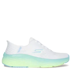 Skechers Sneakers & Athletic|Women's , Slip-ins: Max Cushioning Elite 2.0 Sneaker White/Blue