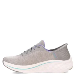 Skechers Sneakers & Athletic|Women's , Slip-ins: Max Cushioning Elite - Prevail Sneaker Gray/Blue