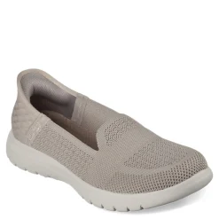 Skechers Slip-On Shoes|Women's , Slip-ins: On-the-GO Flex - Serene Slip-On Taupe
