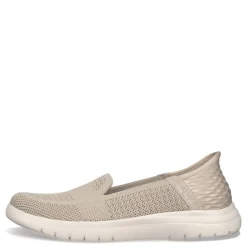 Skechers Slip-On Shoes|Women's , Slip-ins: On-the-GO Flex - Serene Slip-On Taupe