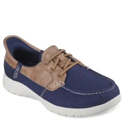 Skechers Boat Shoes|Women's , Slip-ins: On-the-GO Flex - Palmilla Slip-On Navy