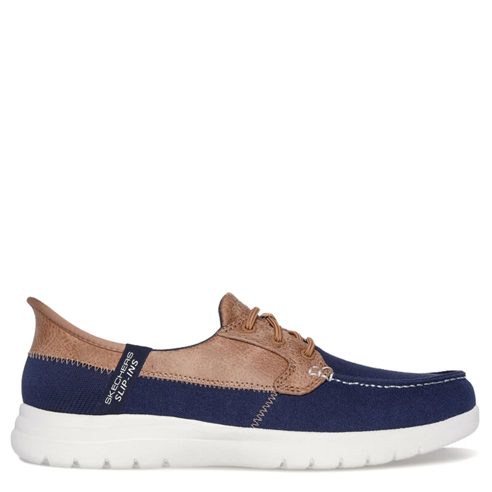 Skechers Boat Shoes|Women's , Slip-ins: On-the-GO Flex - Palmilla Slip-On Navy