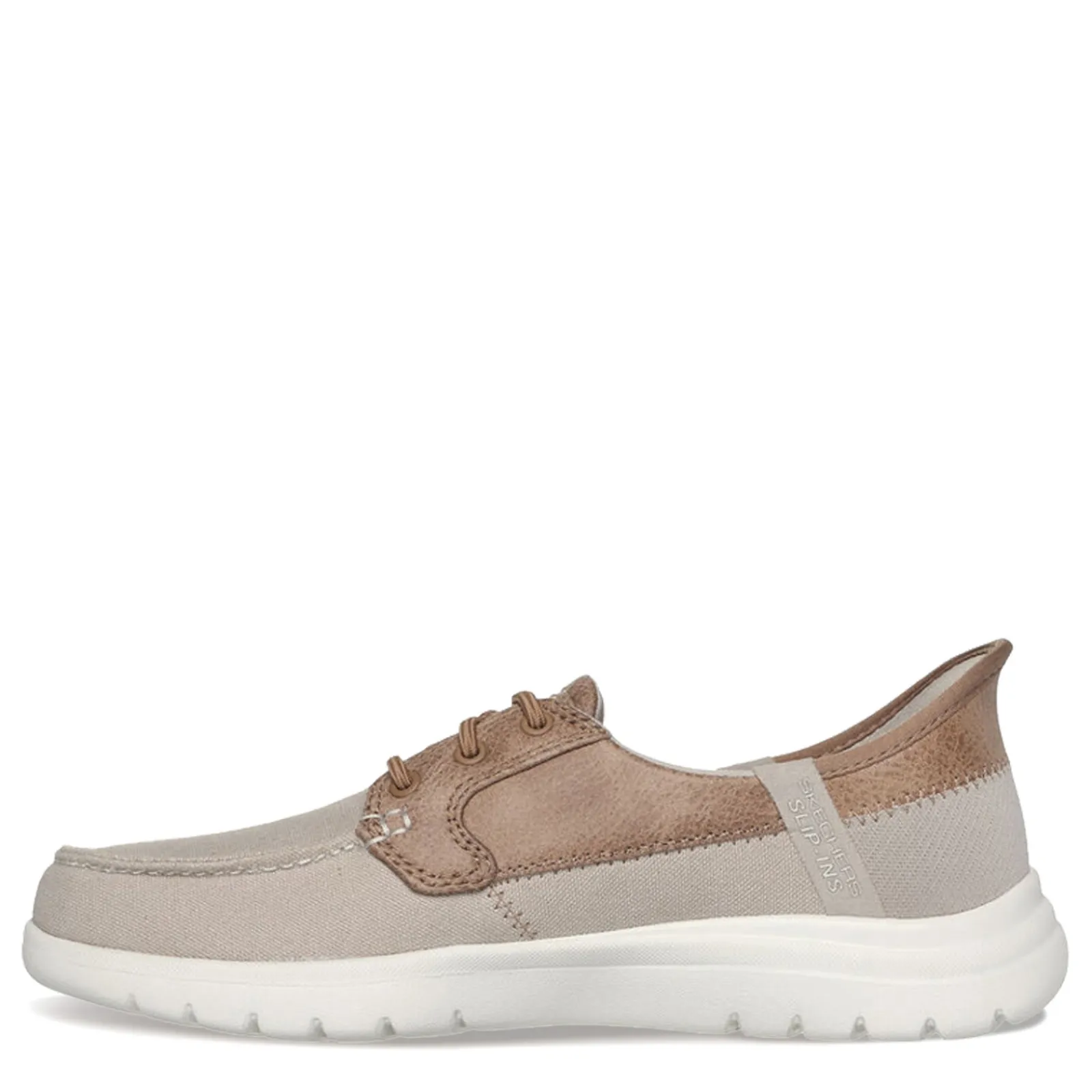 Skechers Boat Shoes|Women's , Slip-ins: On-the-GO Flex - Palmilla Slip-On Taupe
