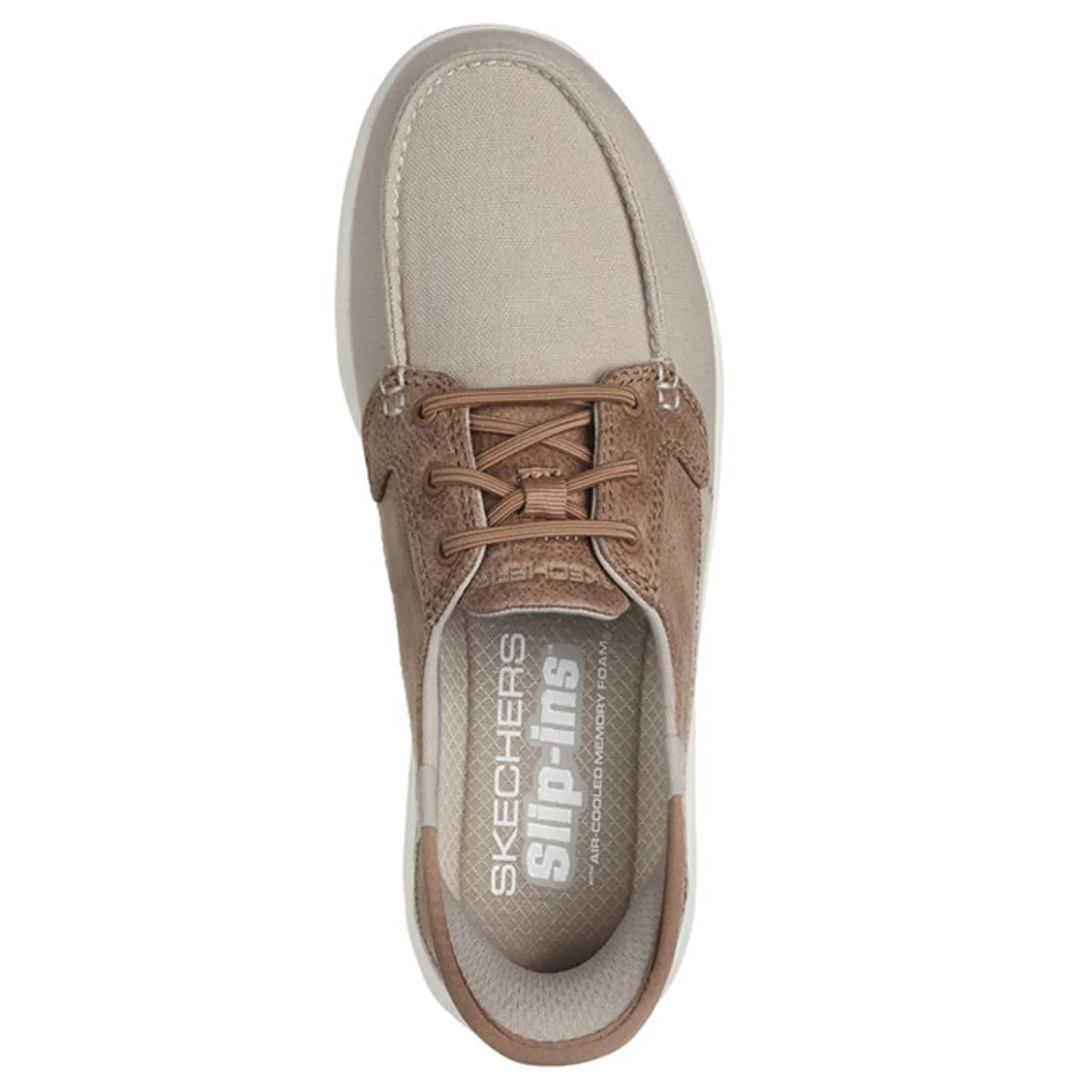 Skechers Boat Shoes|Women's , Slip-ins: On-the-GO Flex - Palmilla Slip-On Taupe