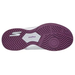 Skechers Slip-On Shoes|Women's , Slip-ins Relaxed Fit: Viper Court Reload Pickleball Shoe Grey/Purple