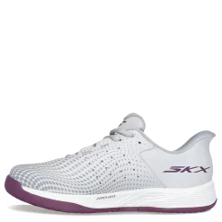 Skechers Sneakers & Athletic|Women's , Slip-ins Relaxed Fit: Viper Court Reload Pickleball Shoe Grey/Purple