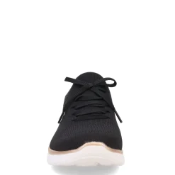 Skechers Sneakers & Athletic|Women's , Slip-ins Summits - Girls Night Sneaker - Wide Width Black