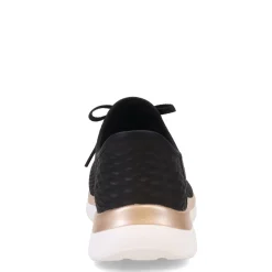 Skechers Sneakers & Athletic|Women's , Slip-ins Summits - Girls Night Sneaker - Wide Width Black