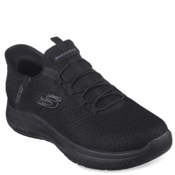 Skechers Work Work & Safety|Women's Skechers, Slip-ins Work: Summits SR - Enslee Sneaker - Wide Width Black/Black
