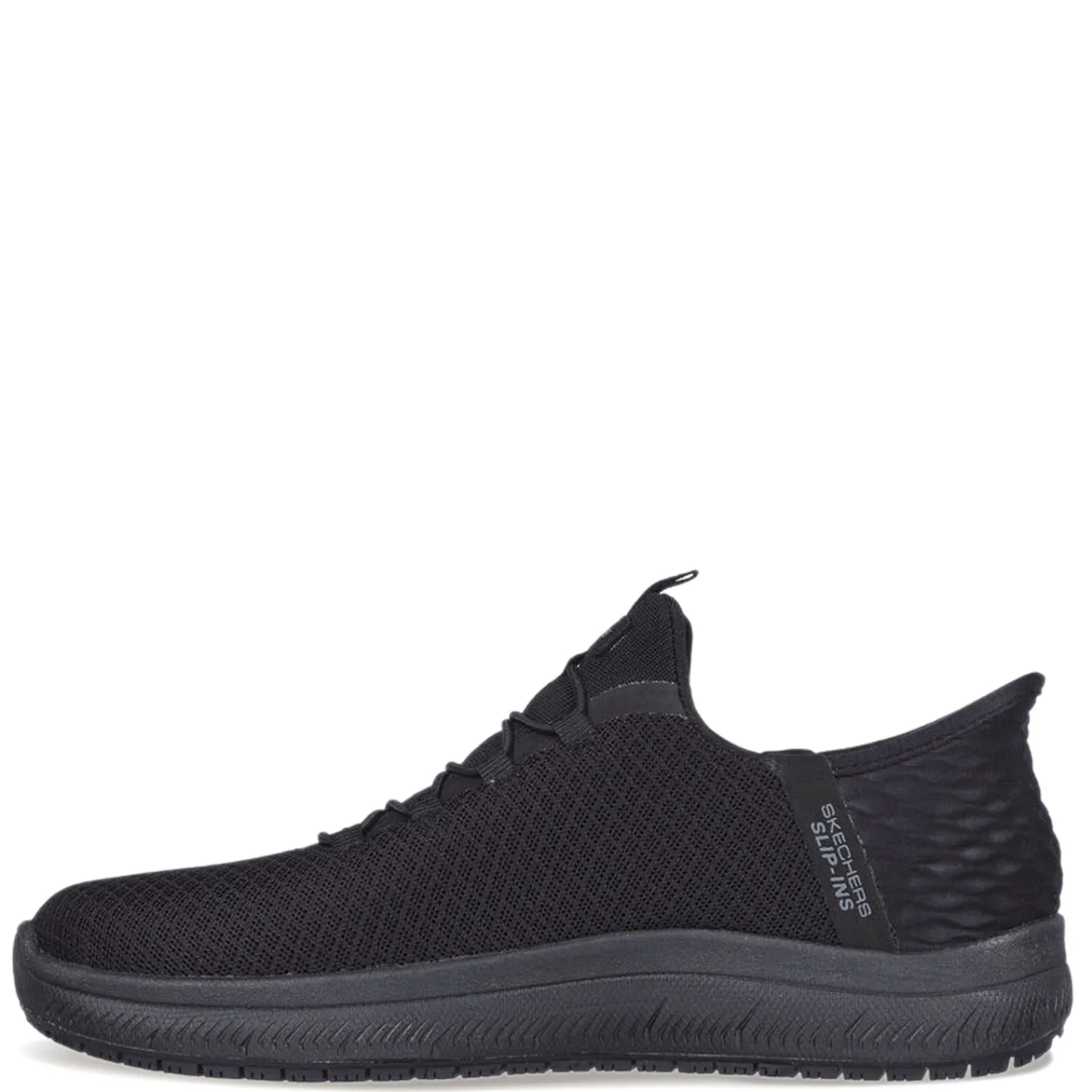 Skechers Work Work & Safety|Women's Skechers, Slip-ins Work: Summits SR - Enslee Sneaker - Wide Width Black/Black