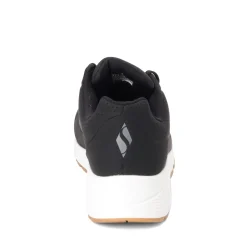 Skechers Sneakers & Athletic|Women's Street, Uno - Stand on Air Sneaker - Wide Width Black/White