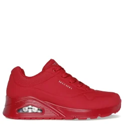 Skechers Sneakers & Athletic|Women's Street, Uno - Stand on Air Sneaker - Wide Width Red