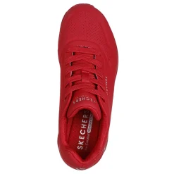 Skechers Sneakers & Athletic|Women's Street, Uno - Stand on Air Sneaker - Wide Width Red