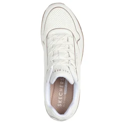 Skechers Sneakers & Athletic|Women's Street, Uno - Cool Heels Sneaker White / Rose Gold