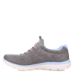 Skechers Sneakers & Athletic|Women's , Summits - Fun Flair Sneaker Grey