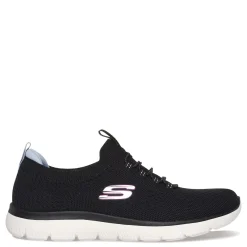 Skechers Sneakers & Athletic|Women's , Summits - Top Player Sneaker - Wide Width Black Multi