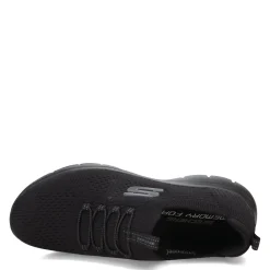 Skechers Slip-On Shoes|Women's , Summits - Top Player Sneaker Solid Black
