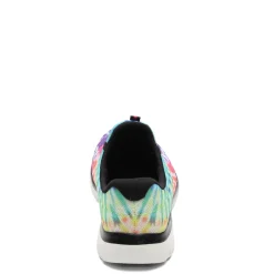 Skechers Slip-On Shoes|Women's , Summits - Looking Groovy Sneaker Black Multi