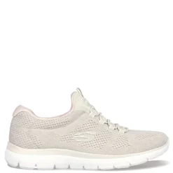 Skechers Sneakers & Athletic|Women's , Summits - Fun Flair Sneaker Taupe / Light Pink