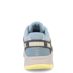 Skechers Sneakers & Athletic|Women's , Summits AT - Artists Bluff Hiking Shoe Blue/Yellow