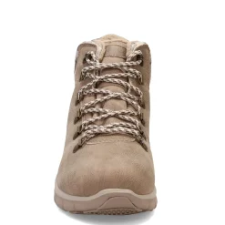 Skechers Boots|Women's , Synergy - Plaid Mood Boot Taupe