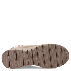 Skechers Boots|Women's , Synergy - Plaid Mood Boot Taupe