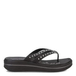 Skechers Sandals|Women's , Upgrades Be Jeweled Thong Sandals Black