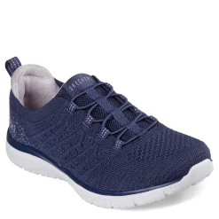 Skechers Sneakers & Athletic|Women's , Virtue - Show Runner Sneaker - Wide Width Navy