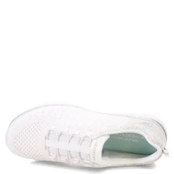 Skechers Slip-On Shoes|Women's , Virtue Lucent Sneaker White