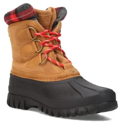 Skechers Boots|Women's , Windom - Plaid Town Boot Black