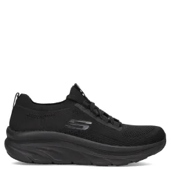 Skechers Work Sneakers & Athletic|Women's , Relaxed Fit: D'Lux Walker SR - Ozema Work Shoe - Wide Width Black