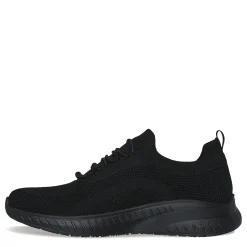 Skechers Work Sneakers & Athletic|Women's , Relaxed Fit: BOBS Sport Squad Chaos Slip Resistant Sneaker - Wide Width Black