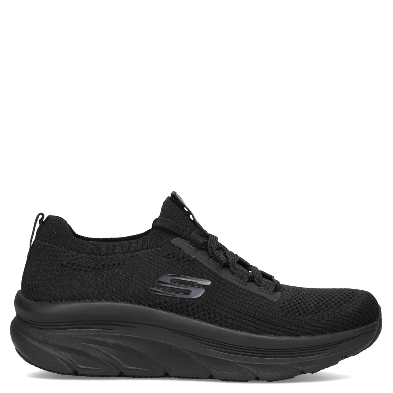 Skechers Work Work & Safety|Women's , Relaxed Fit: D'Lux Walker SR - Ozema Work Shoe - Wide Width Black