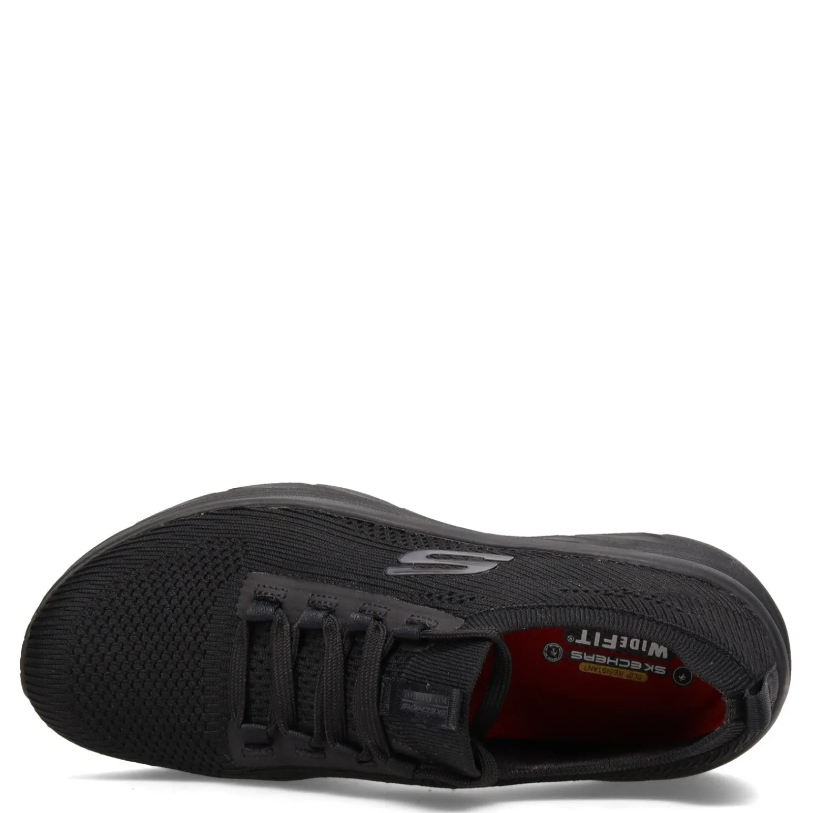 Skechers Work Work & Safety|Women's , Relaxed Fit: D'Lux Walker SR - Ozema Work Shoe - Wide Width Black