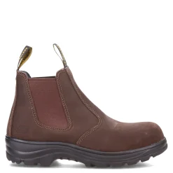 Skechers Work Boots|Women's Skechers, Workshire - Jannit Comp Toe Work Boot Brown