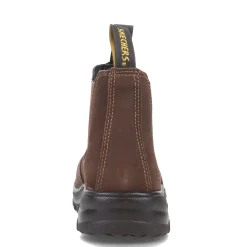 Skechers Work Boots|Women's Skechers, Workshire - Jannit Comp Toe Work Boot Brown