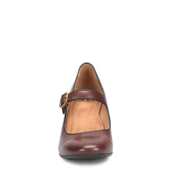 Sofft Pumps & Heels|Women's , Leslie Pump Bourbon Red
