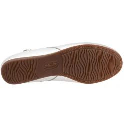 Soft Walk Flats|Women's , Sandy Flat Silver
