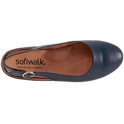 Soft Walk Flats|Women's , Sandy Flat Navy