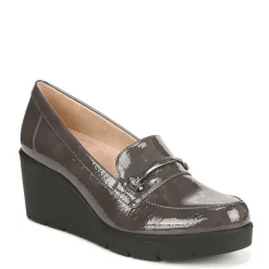 SOUL Naturalizer Loafers|Women's , Achieve Loafer Grey Patent