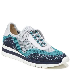 SOUL Naturalizer Sneakers & Athletic|Women's , Charlie-Knit Slip-On Sneaker Grey Turquoise