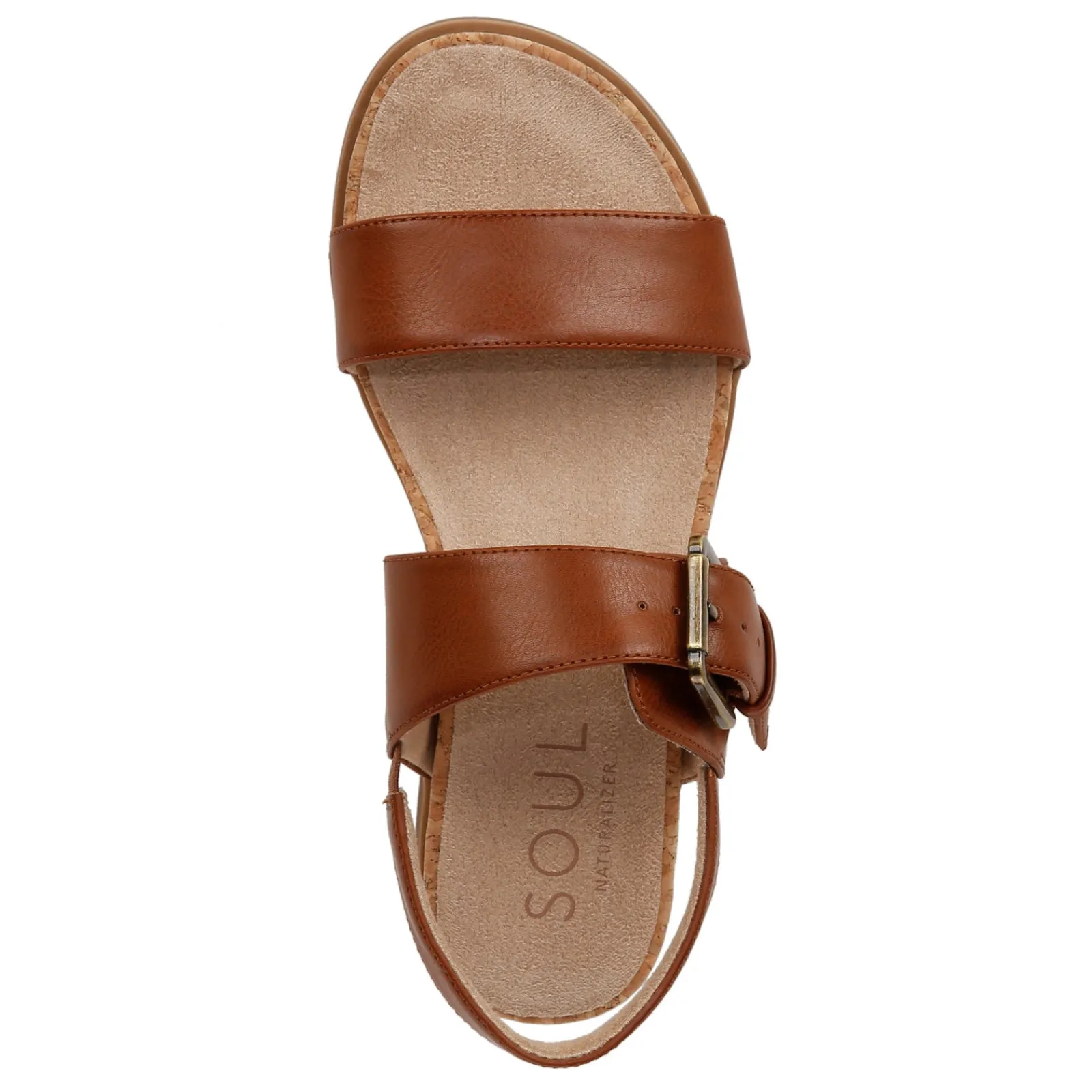 SOUL Naturalizer Sandals|Women's , Cindi Sling Sandal Brown